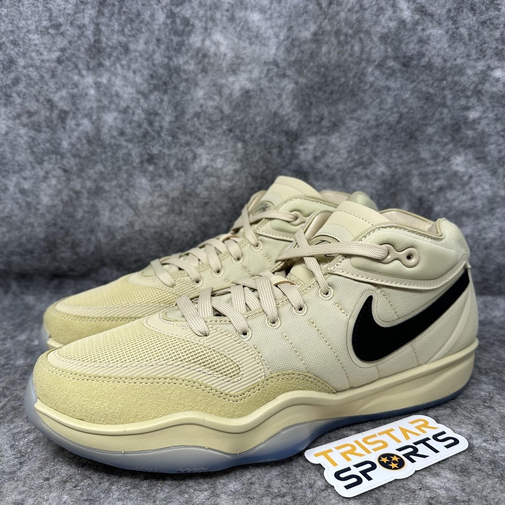 Nike Air Zoom GT Hustle 2 TB Basketball Shoes Mens Sz 9.5 Gold Black DX9190-700
